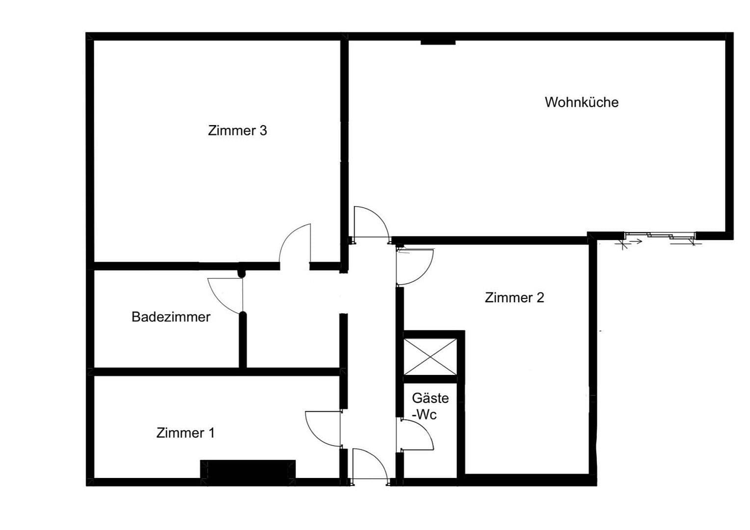 4 bedroom flat to rent, 120 m², Königseestr, Berlin, Berlin 4 bedroom flat to rent, 120 m², Königseestr, Berlin, Berlin