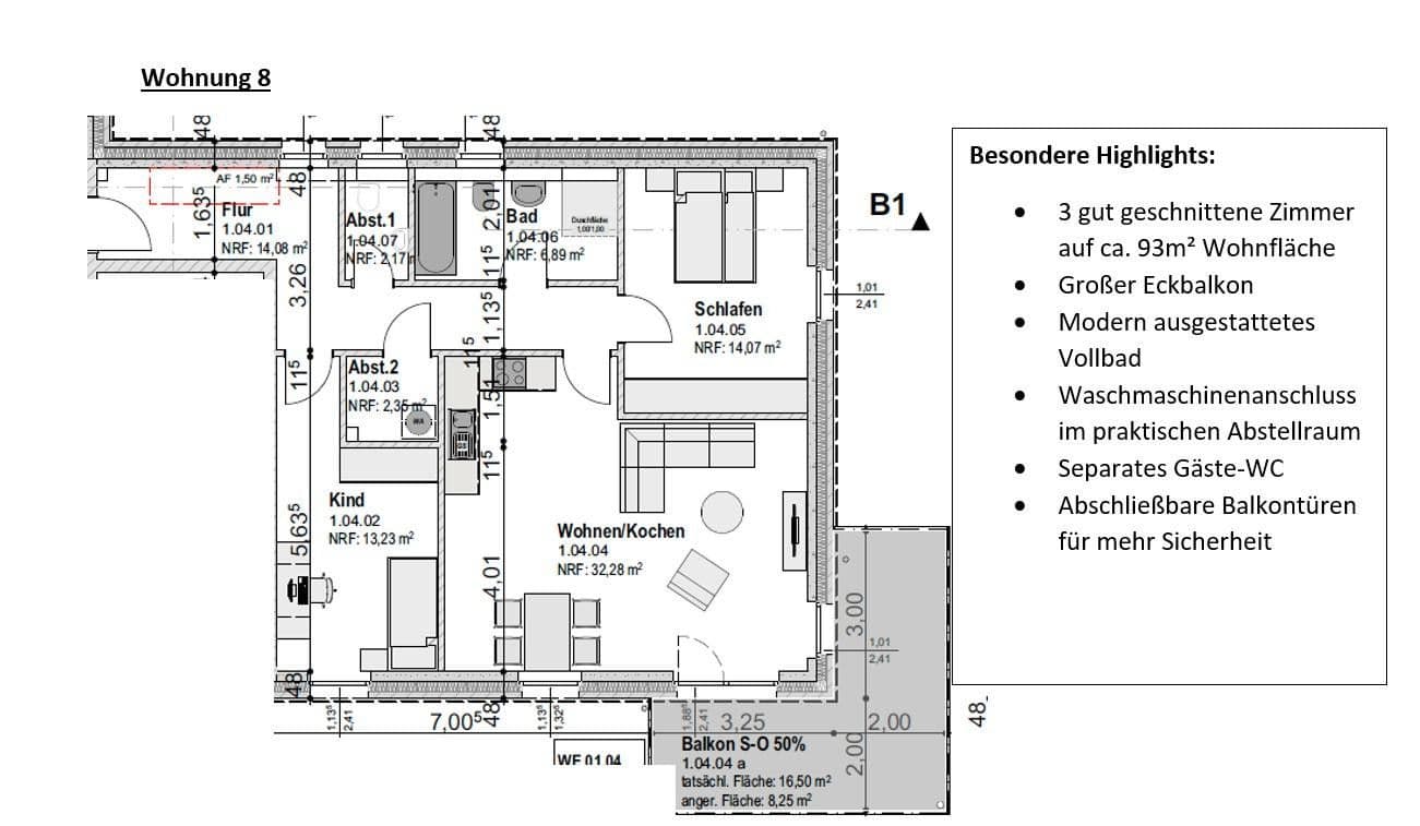 4 bedroom flat to rent, 112 m², Segeberger Str. 57, Neumünster, Schleswig-Holstein 4 bedroom flat to rent, 112 m², Segeberger Str. 57, Neumünster, Schleswig-Holstein