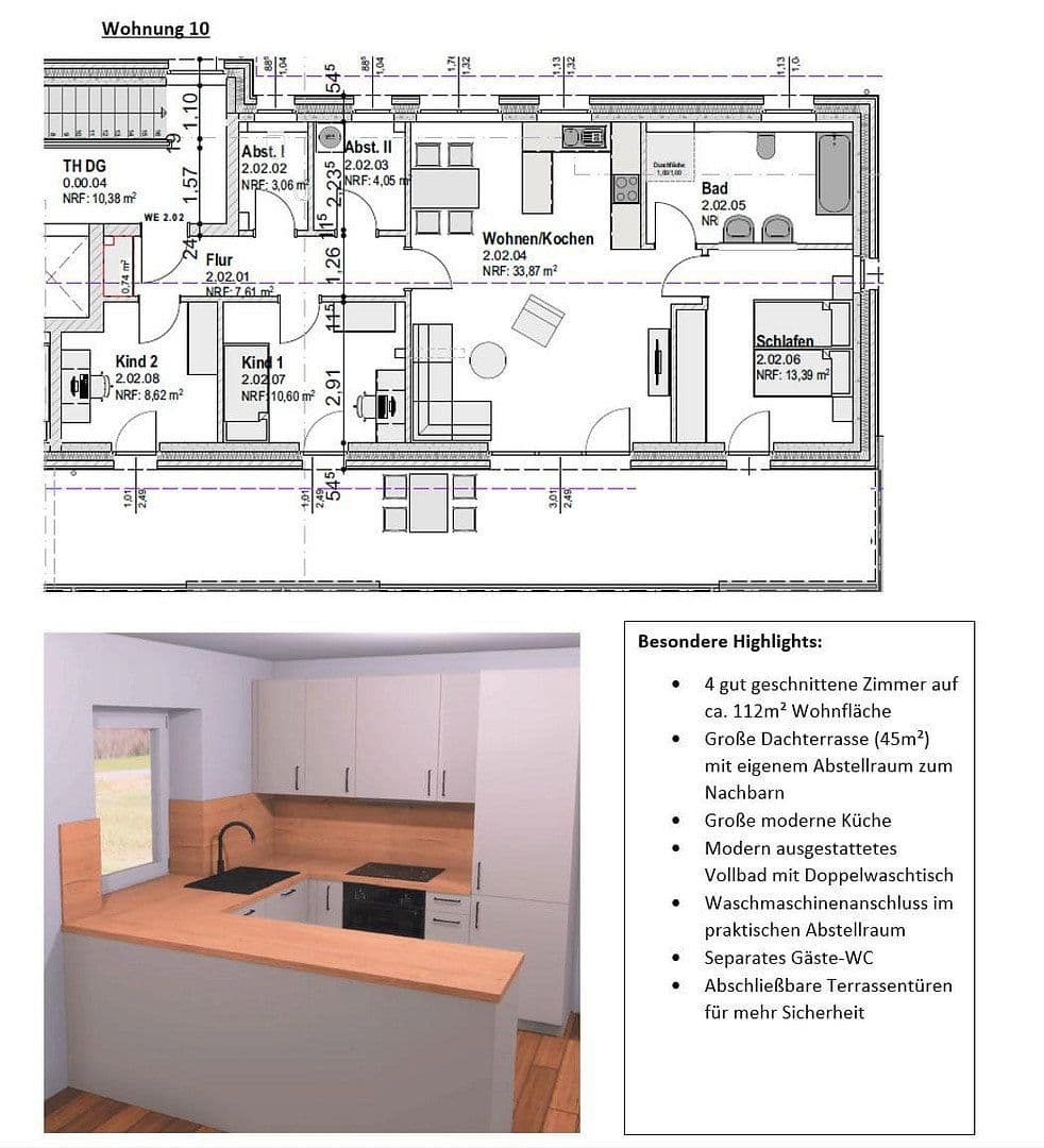 4 bedroom flat to rent, 112 m², Segeberger Str. 57, Neumünster, Schleswig-Holstein 4 bedroom flat to rent, 112 m², Segeberger Str. 57, Neumünster, Schleswig-Holstein