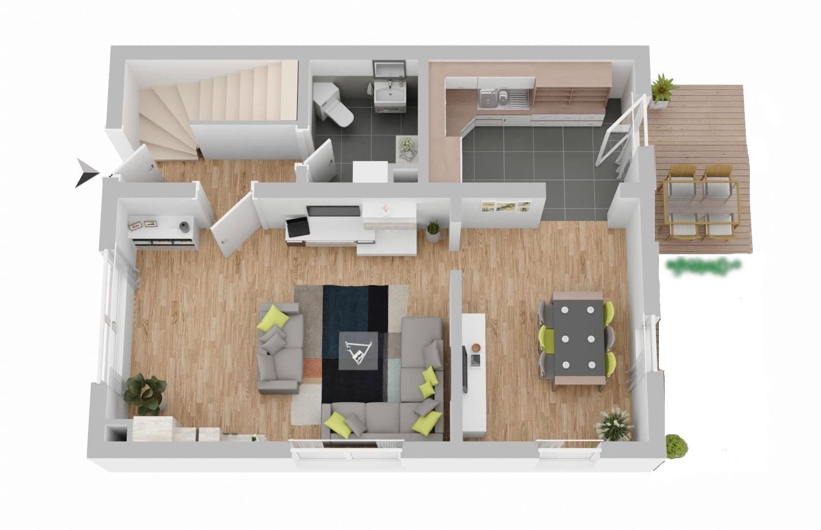 house for sale, 118 m², Oberleichtersbach, Bavaria house for sale, 118 m², Oberleichtersbach, Bavaria