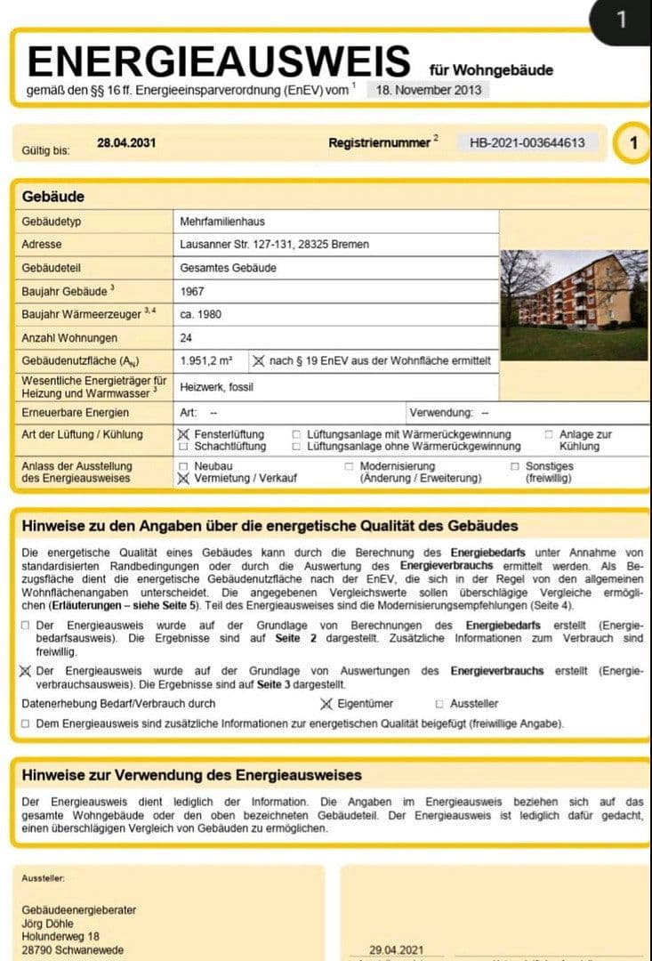 3 bedroom flat for sale, 67 m², Lausanner Straße 127-131, Bremen, Bremen 3 bedroom flat for sale, 67 m², Lausanner Straße 127-131, Bremen, Bremen