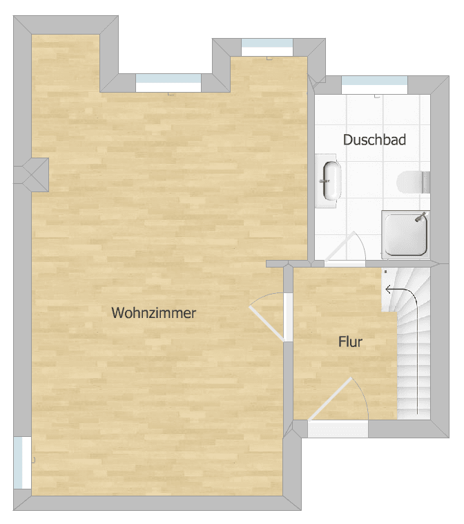2 bedroom flat to rent, 54 m², Hauptstraße 12c, Meuselwitz, Thuringia 2 bedroom flat to rent, 54 m², Hauptstraße 12c, Meuselwitz, Thuringia