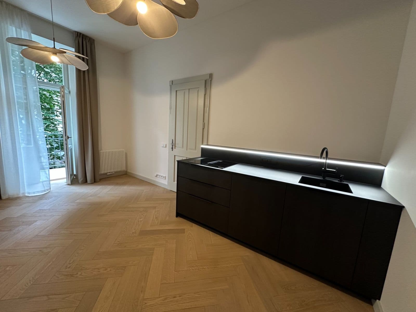 1 bedroom with open-plan kitchen flat to rent, 49 m², Mánesova, Prague, Prague 1 bedroom with open-plan kitchen flat to rent, 49 m², Mánesova, Prague, Prague