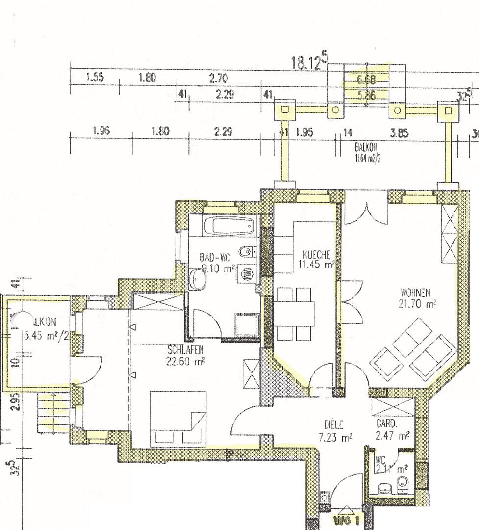 2 bedroom flat to rent, 86 m², Rohrer Str. 2, Meiningen, Thuringia 2 bedroom flat to rent, 86 m², Rohrer Str. 2, Meiningen, Thuringia