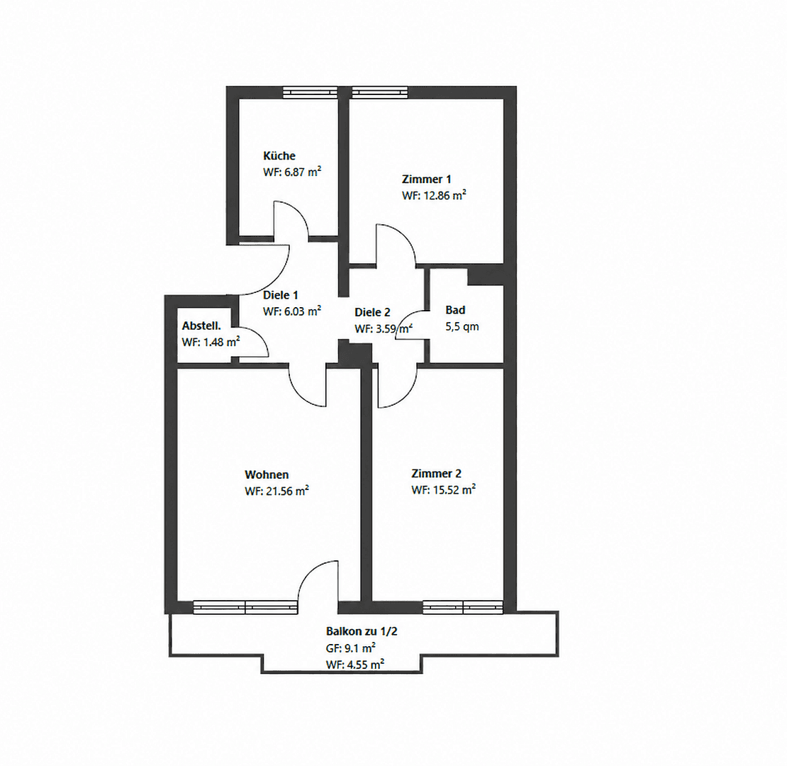 3 bedroom flat for sale, 77 m², München, Bavaria 3 bedroom flat for sale, 77 m², München, Bavaria