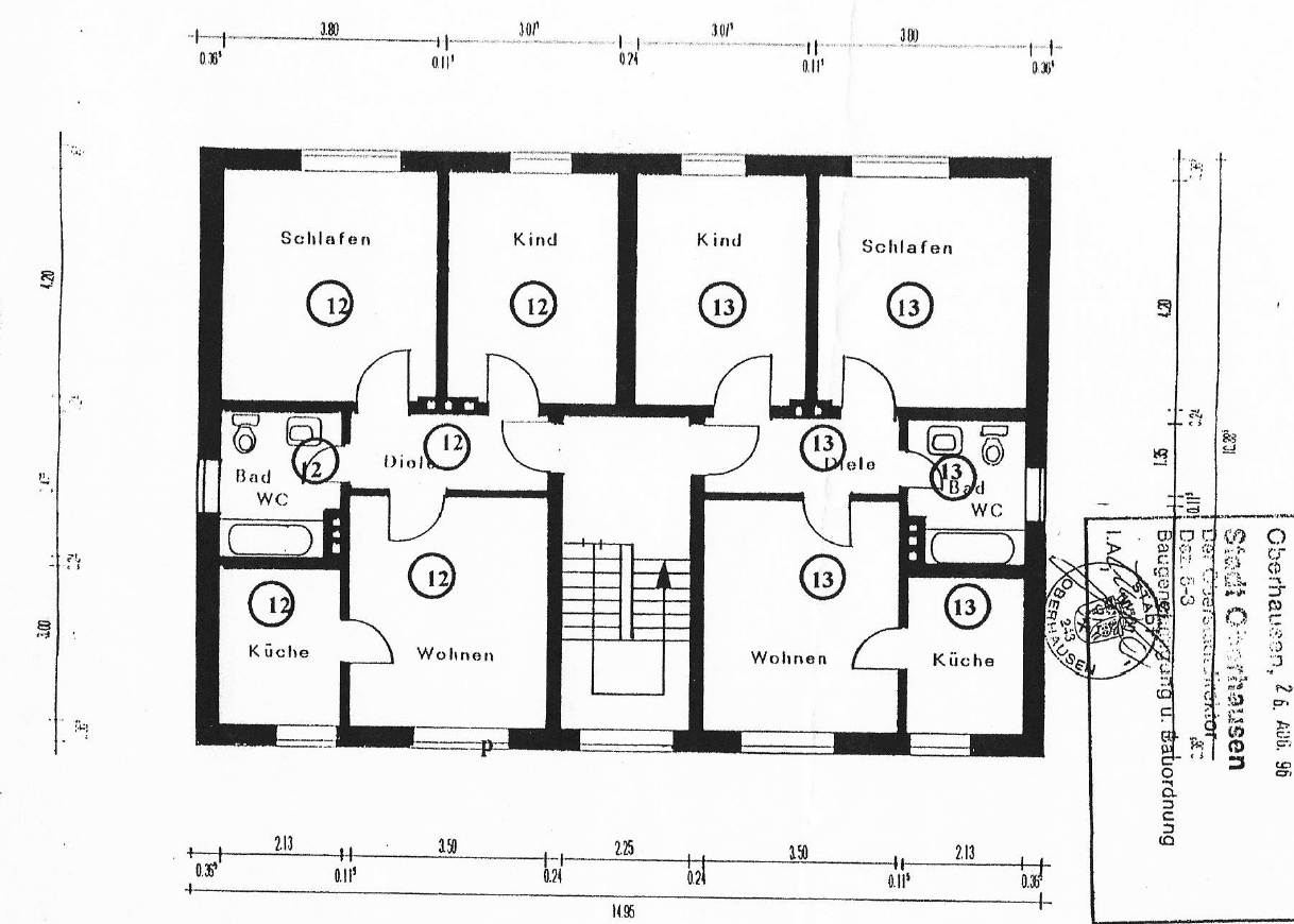 2 bedroom with open-plan kitchen flat to rent, 60 m², Pothmannsweg, Oberhausen, North Rhine-Westphalia 2 bedroom with open-plan kitchen flat to rent, 60 m², Pothmannsweg, Oberhausen, North Rhine-Westphalia