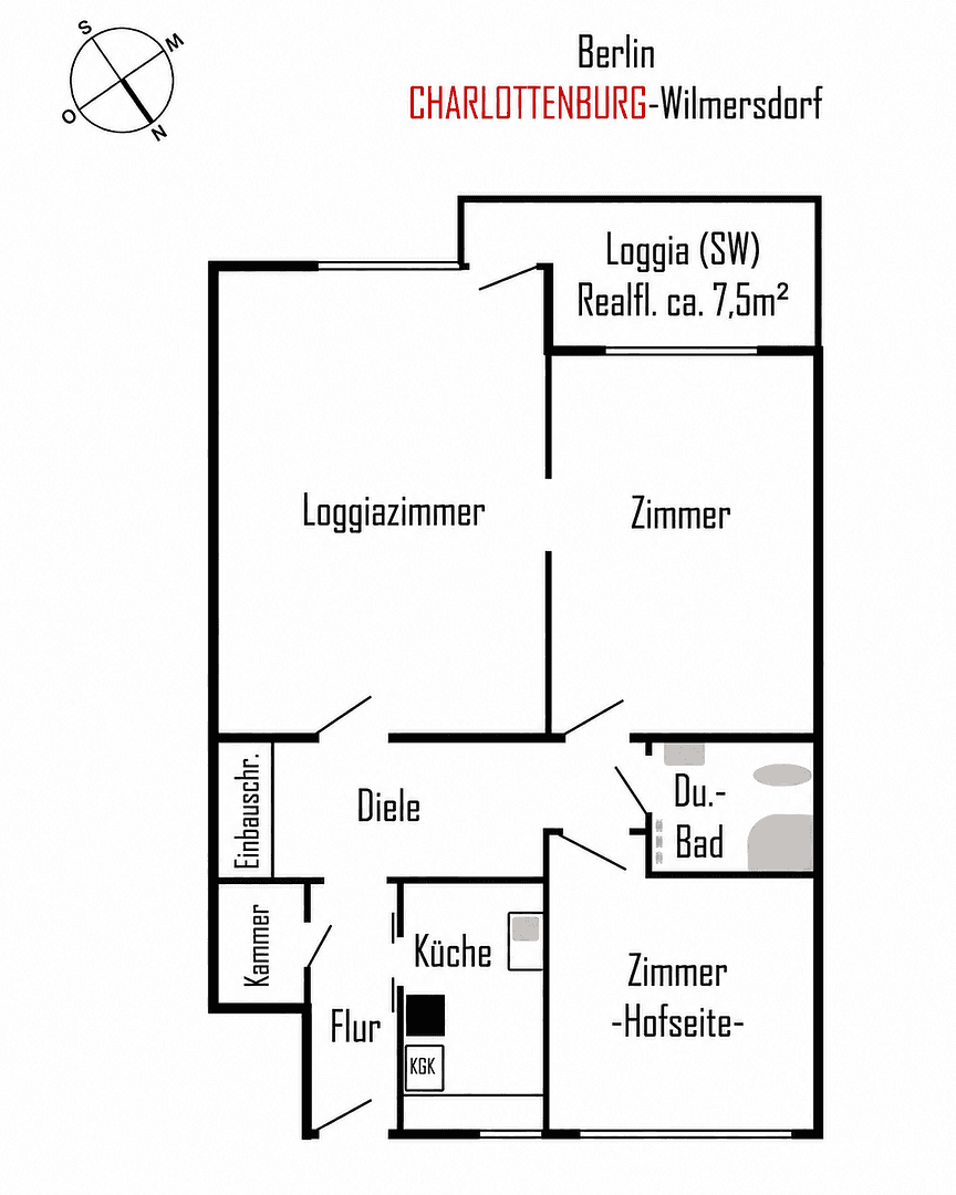 3 bedroom flat for sale, 73 m², Berlin, Berlin 3 bedroom flat for sale, 73 m², Berlin, Berlin