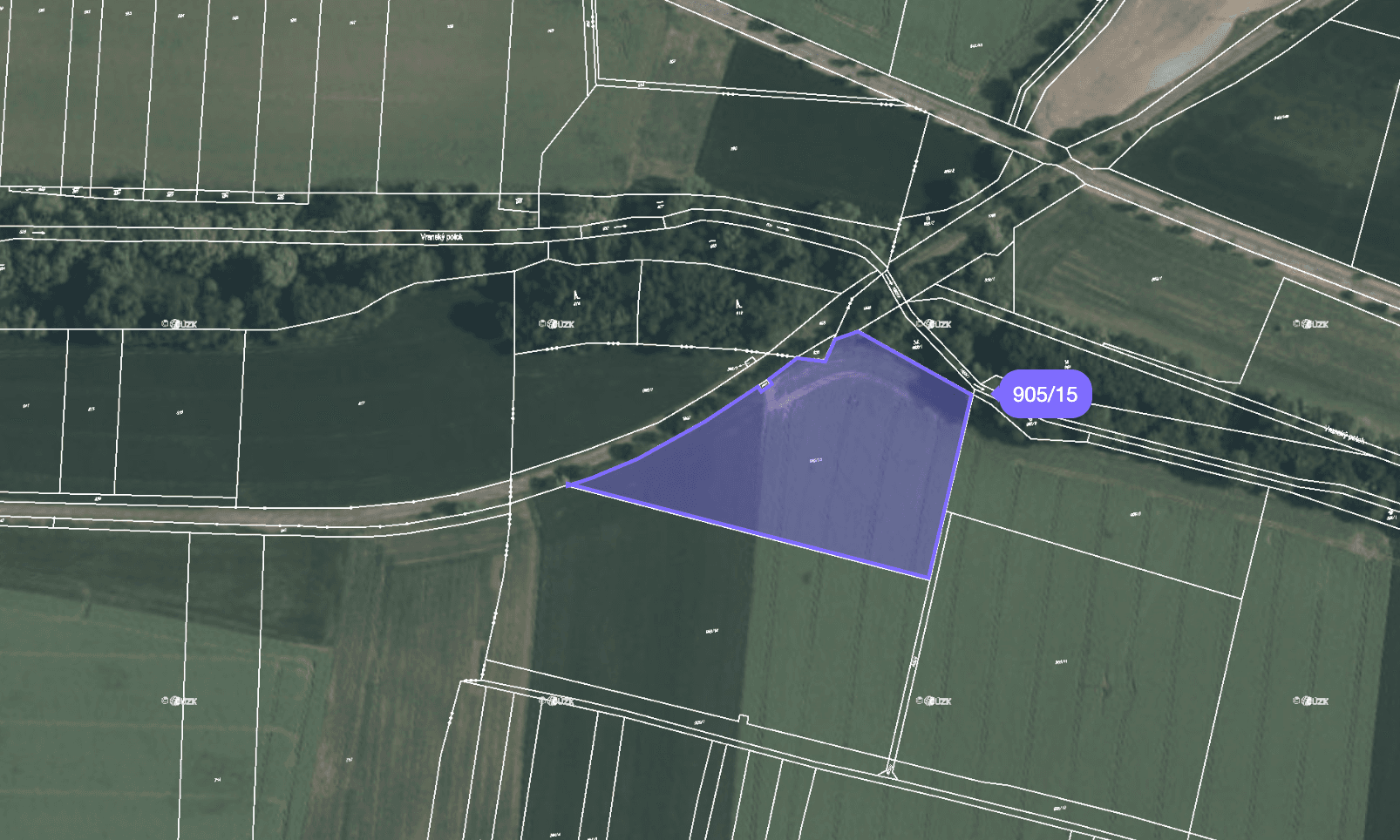 plot for sale, 32,456 m², Černuc, Středočeský Region plot for sale, 32,456 m², Černuc, Středočeský Region