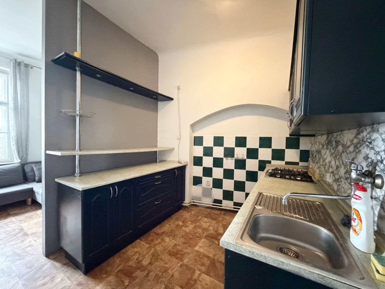 2 bedroom with open-plan kitchen flat to rent, 84 m², Krymská, Prague, Prague 2 bedroom with open-plan kitchen flat to rent, 84 m², Krymská, Prague, Prague