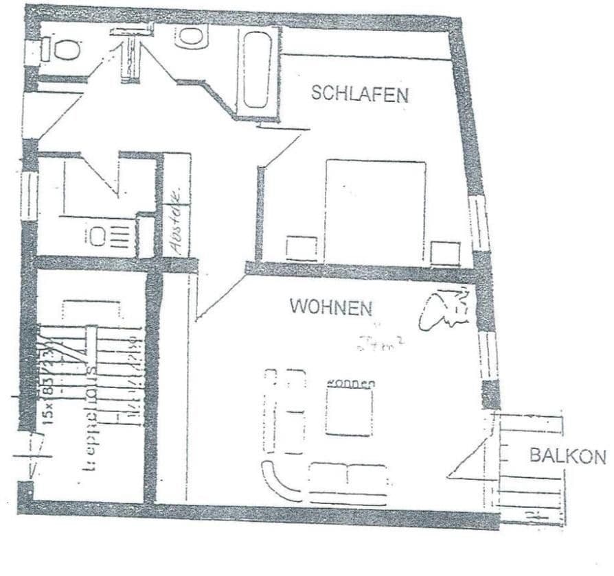 2 bedroom flat to rent, 64 m², Bernau, Brandenburg 2 bedroom flat to rent, 64 m², Bernau, Brandenburg