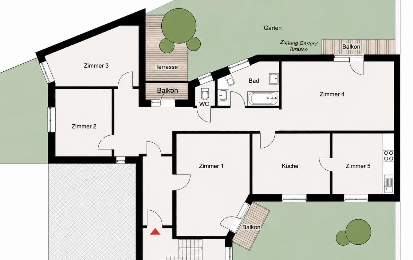 5 bedroom flat to rent, 151 m², Volksgartenstraße 17, Köln, North Rhine-Westphalia 5 bedroom flat to rent, 151 m², Volksgartenstraße 17, Köln, North Rhine-Westphalia