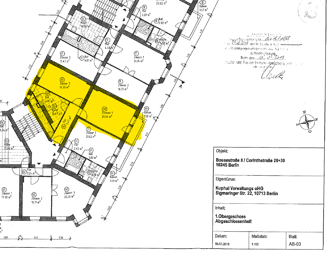 2 bedroom flat for sale, 59 m², Berlin, Berlin 2 bedroom flat for sale, 59 m², Berlin, Berlin