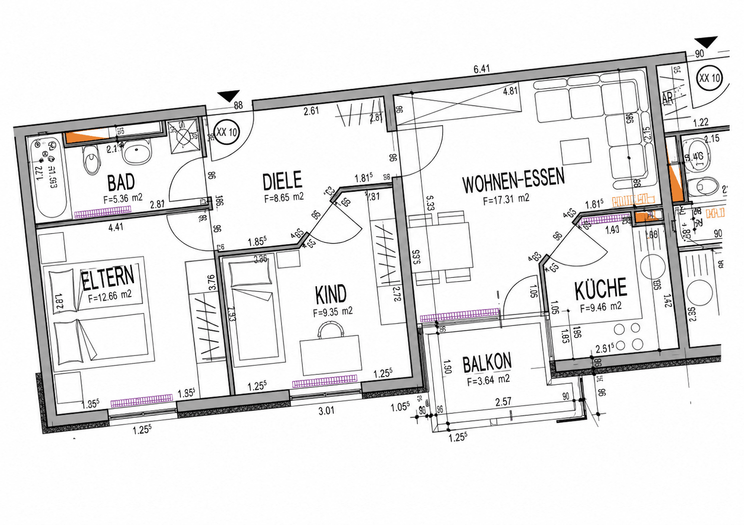 3 bedroom flat to rent, 63 m², Stuttgart, Baden-Württemberg 3 bedroom flat to rent, 63 m², Stuttgart, Baden-Württemberg