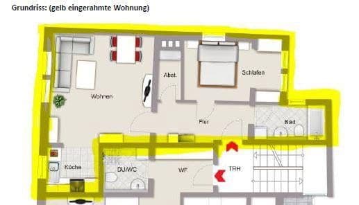 2 bedroom flat to rent, 49 m², Ansbach, Bavaria 2 bedroom flat to rent, 49 m², Ansbach, Bavaria