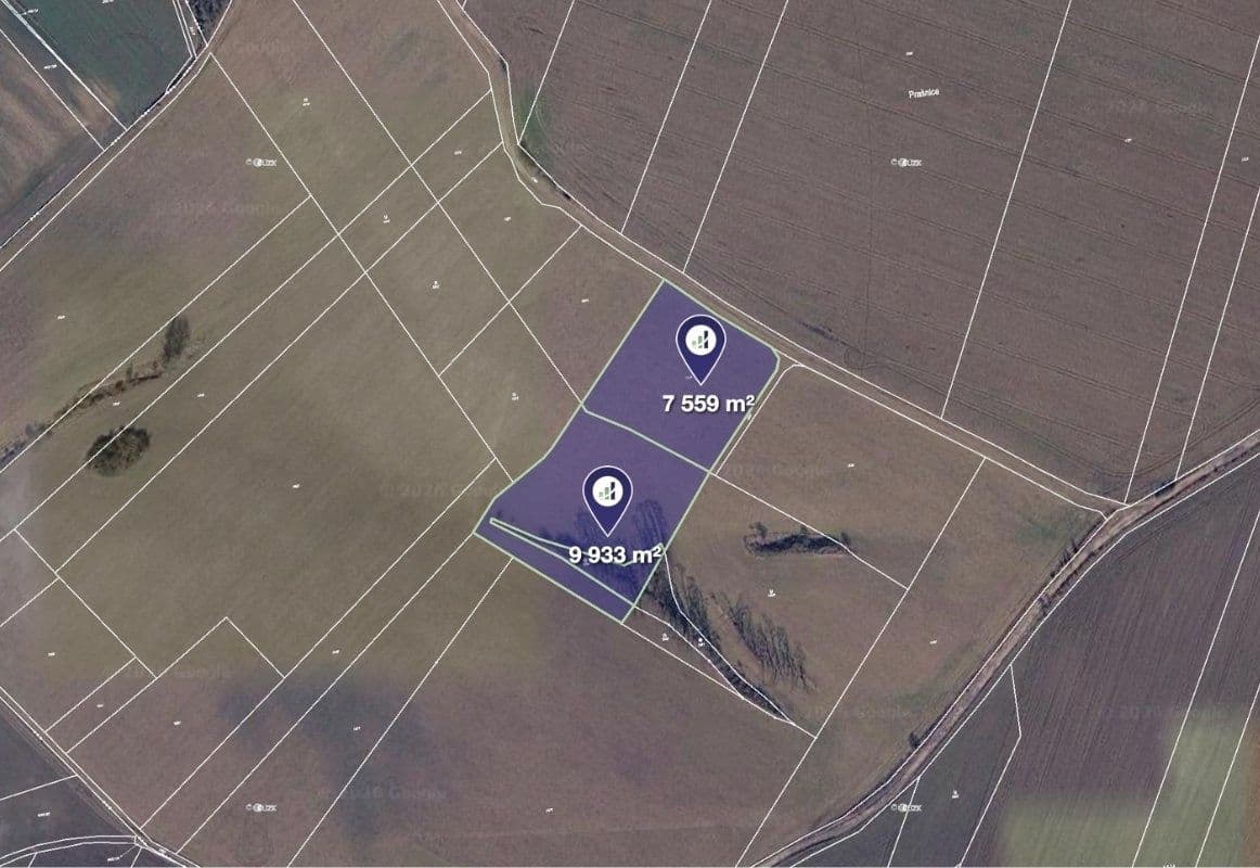 plot for sale, 17,492 m², Vysoká, Středočeský Region plot for sale, 17,492 m², Vysoká, Středočeský Region
