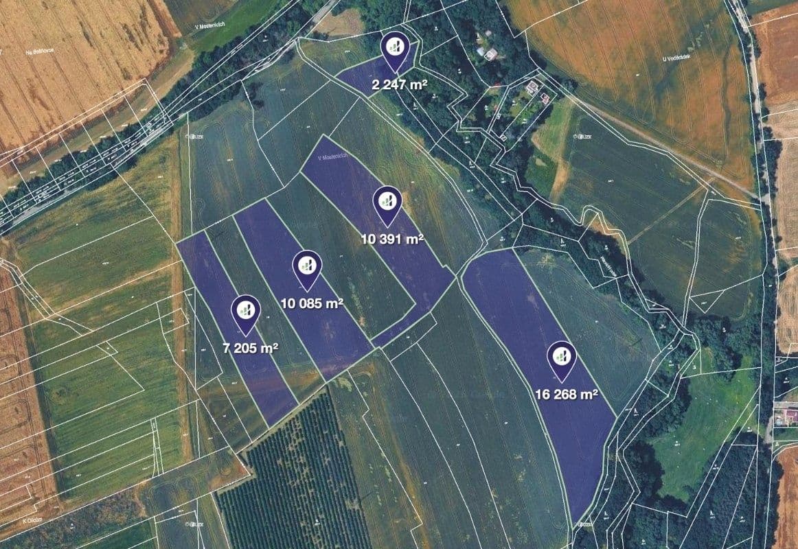 plot for sale, 46,196 m², Strančice, Středočeský Region plot for sale, 46,196 m², Strančice, Středočeský Region