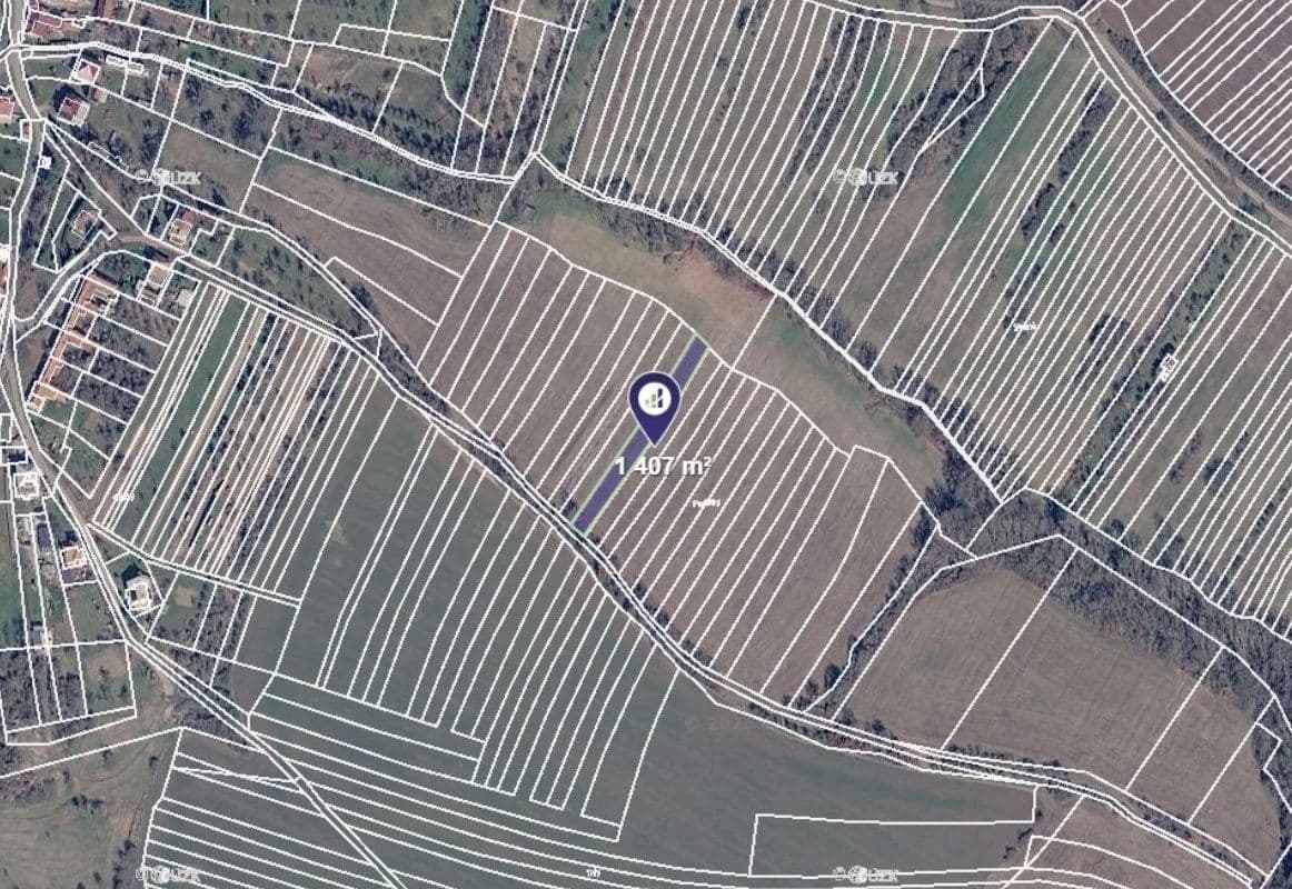 plot for sale, 18,974 m², Dobrkovice, Zlínský Region plot for sale, 18,974 m², Dobrkovice, Zlínský Region