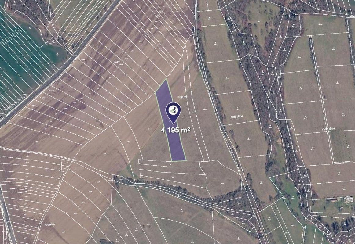 plot for sale, 23,121 m², Dobrkovice, Zlínský Region plot for sale, 23,121 m², Dobrkovice, Zlínský Region