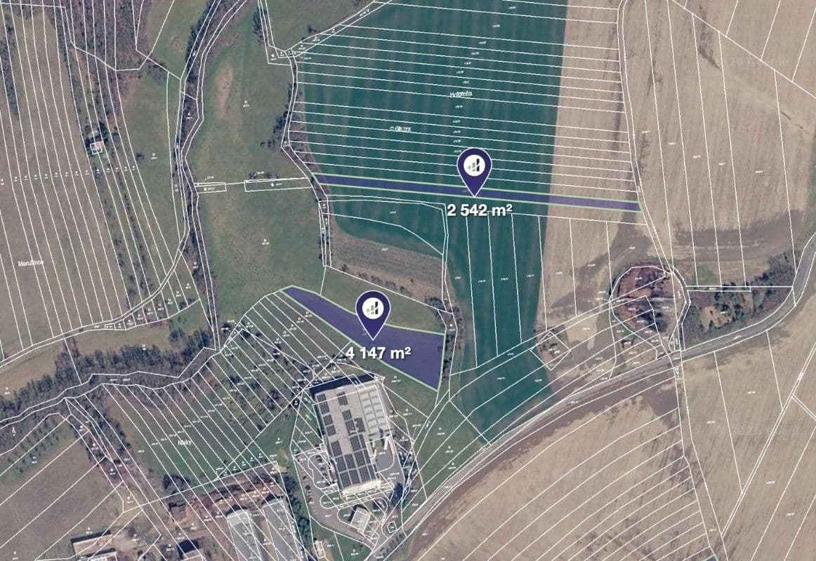 plot for sale, 23,121 m², Dobrkovice, Zlínský Region plot for sale, 23,121 m², Dobrkovice, Zlínský Region