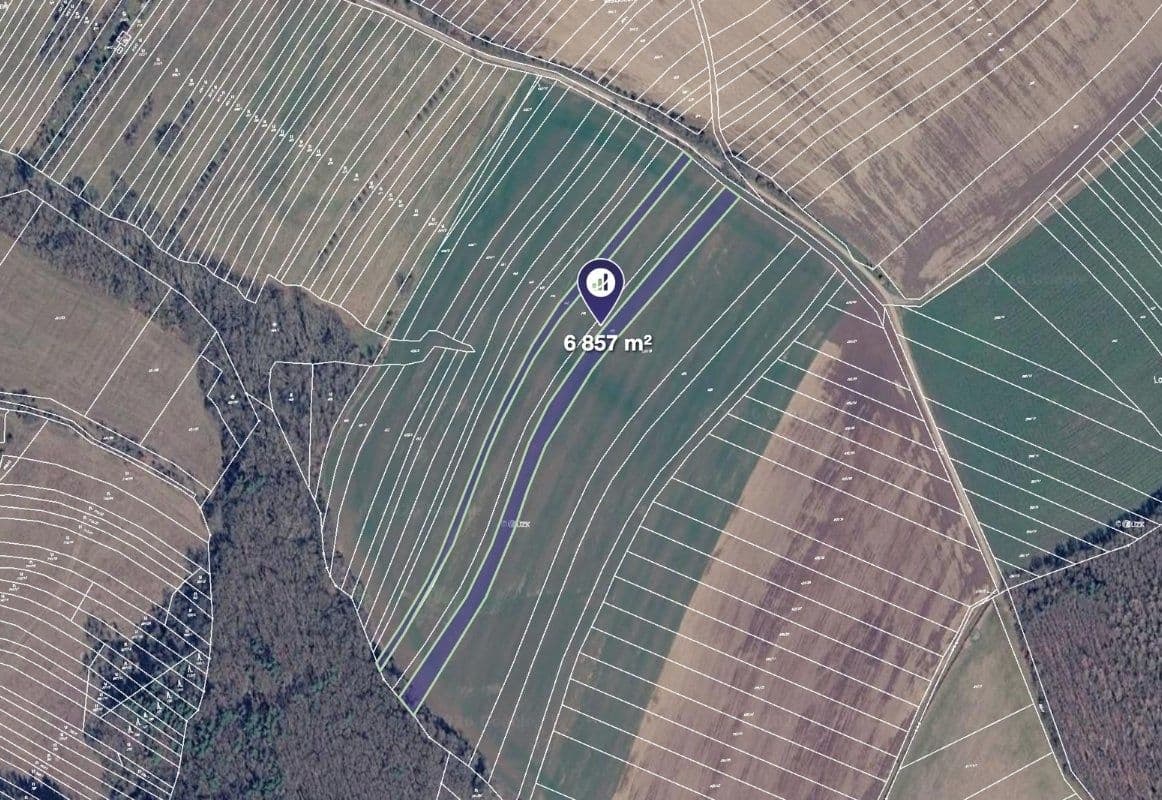 plot for sale, 23,121 m², Dobrkovice, Zlínský Region plot for sale, 23,121 m², Dobrkovice, Zlínský Region