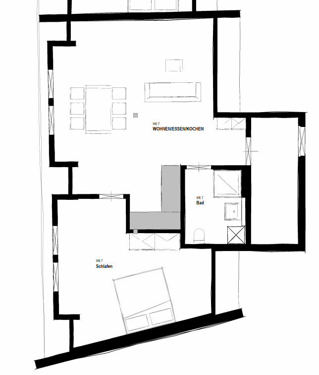 2 bedroom flat to rent, 65 m², Magdalenenstraße 1, Gernsheim, Hesse 2 bedroom flat to rent, 65 m², Magdalenenstraße 1, Gernsheim, Hesse