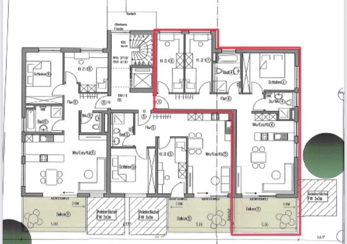 4 bedroom flat to rent, 91 m², Wolfschlugen, Baden-Württemberg 4 bedroom flat to rent, 91 m², Wolfschlugen, Baden-Württemberg