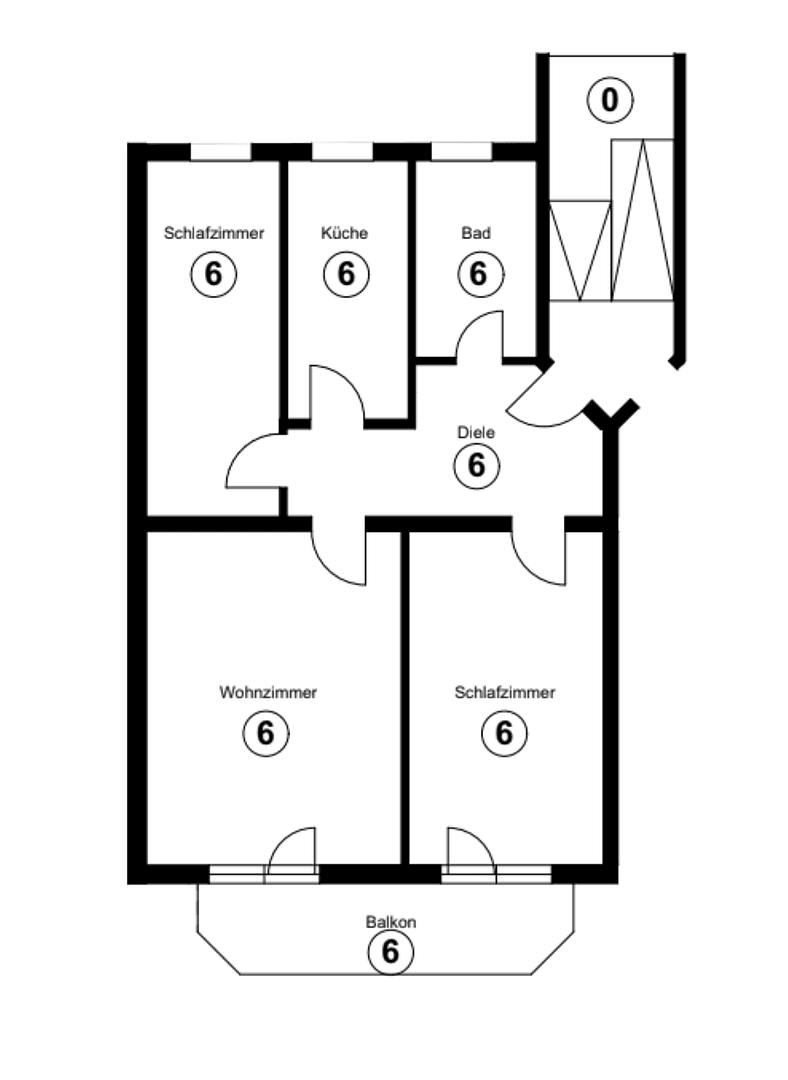 3 bedroom flat to rent, 84 m², Fürth, Bavaria 3 bedroom flat to rent, 84 m², Fürth, Bavaria