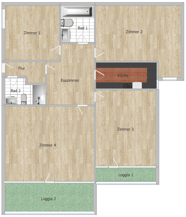 5 bedroom flat to rent, 120 m², Haid-und-Neu-Straße 16, Karlsruhe, Baden-Württemberg 5 bedroom flat to rent, 120 m², Haid-und-Neu-Straße 16, Karlsruhe, Baden-Württemberg