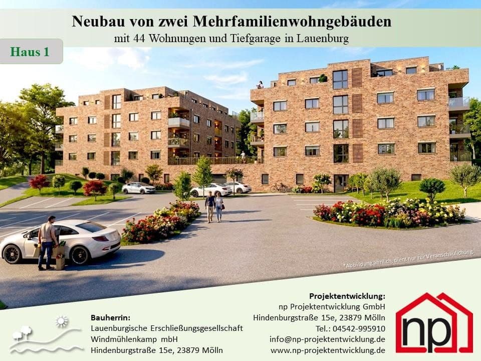 2 bedroom flat for sale, 62 m², Hinter der Feldstraße 5, Lauenburg/Elbe, Schleswig-Holstein 2 bedroom flat for sale, 62 m², Hinter der Feldstraße 5, Lauenburg/Elbe, Schleswig-Holstein