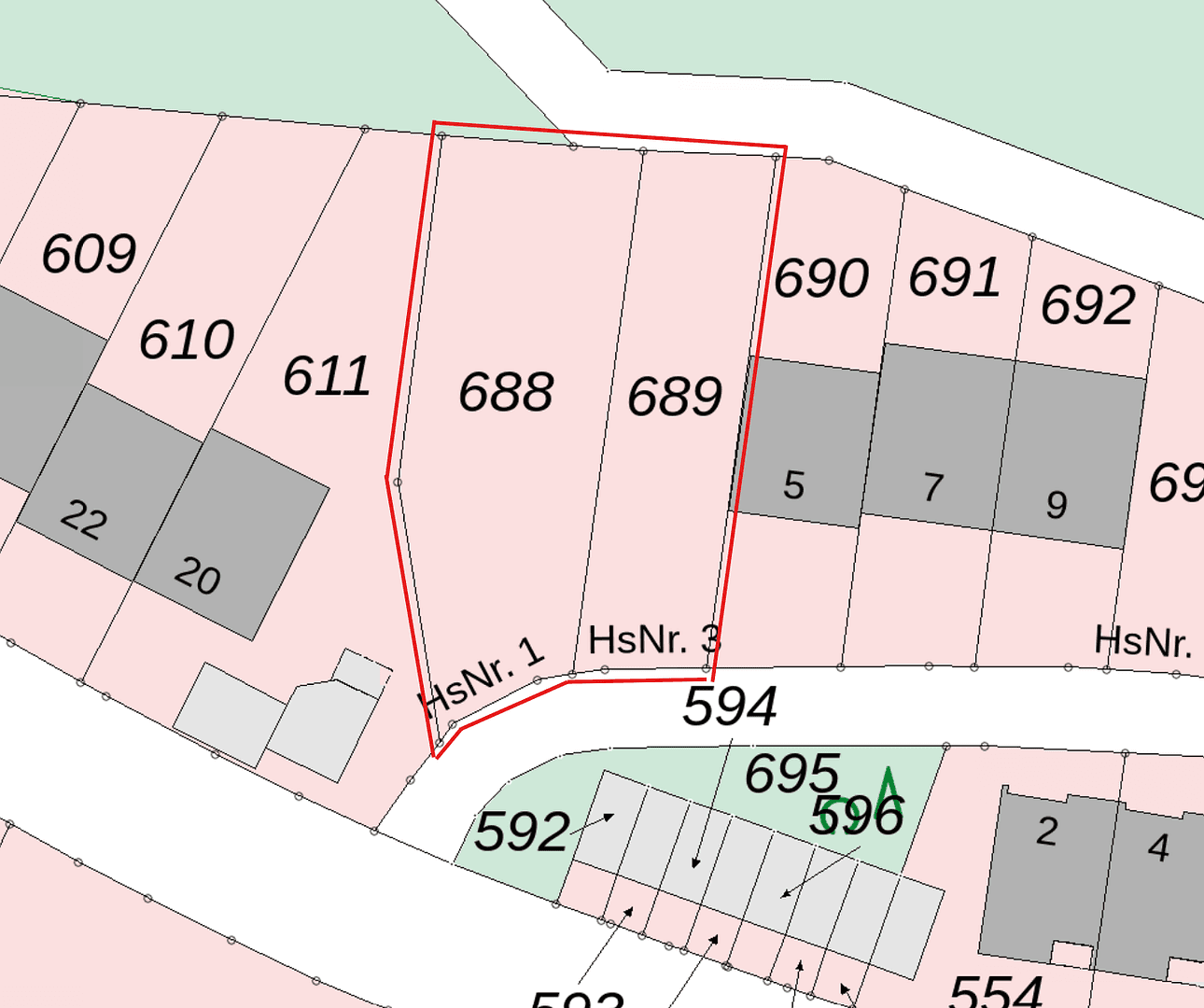 plot for sale, 717 m², Tilsiter Str. 1 und 3, Netphen, North Rhine-Westphalia plot for sale, 717 m², Tilsiter Str. 1 und 3, Netphen, North Rhine-Westphalia