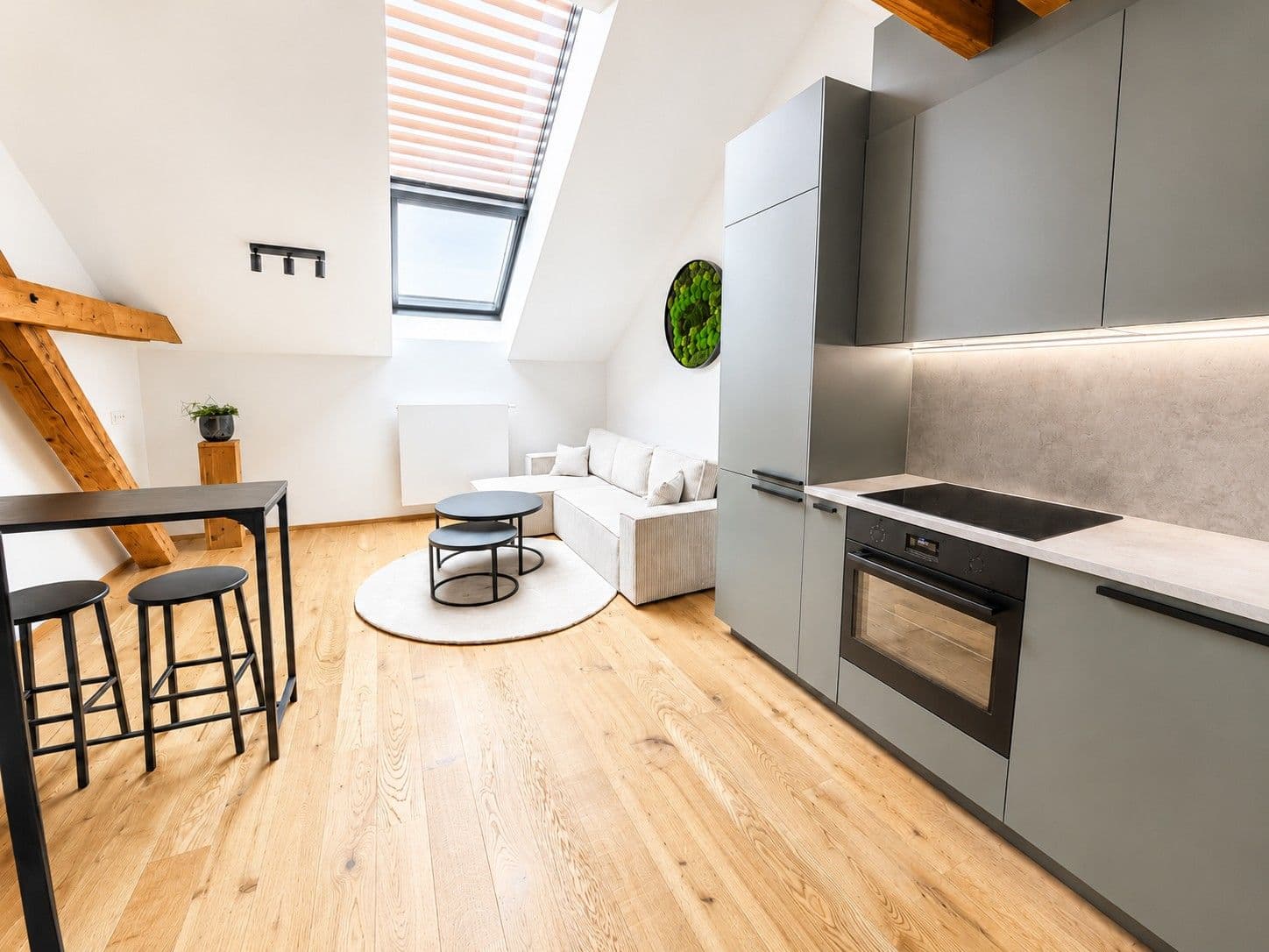 1 bedroom with open-plan kitchen flat to rent, 56 m², Vrtbova, Prague, Prague 1 bedroom with open-plan kitchen flat to rent, 56 m², Vrtbova, Prague, Prague