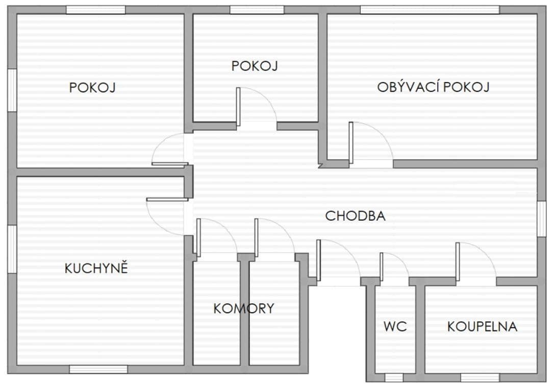 3 bedroom with open-plan kitchen flat to rent, 90 m², Klášterského, Liberec, Liberecký Region 3 bedroom with open-plan kitchen flat to rent, 90 m², Klášterského, Liberec, Liberecký Region