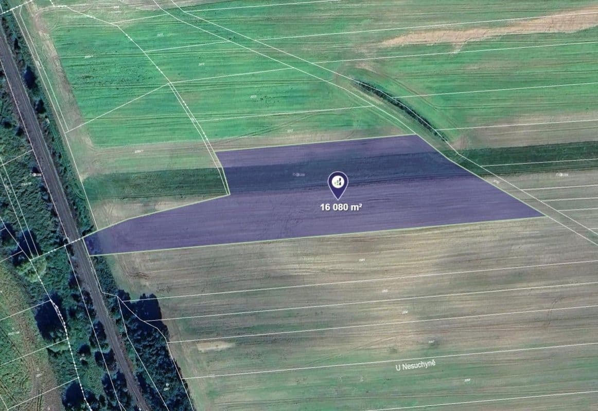 plot for sale, 4,020 m², Krupá, Středočeský Region plot for sale, 4,020 m², Krupá, Středočeský Region