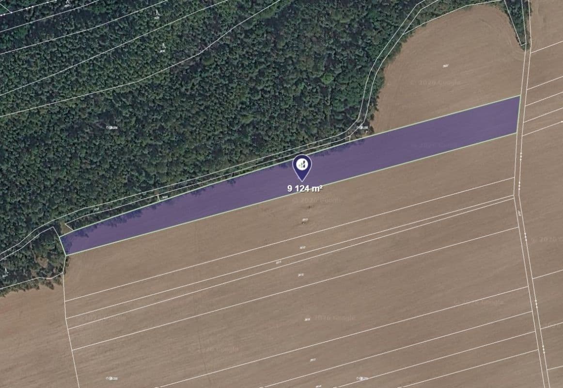 plot for sale, 2,281 m², Krupá, Středočeský Region plot for sale, 2,281 m², Krupá, Středočeský Region