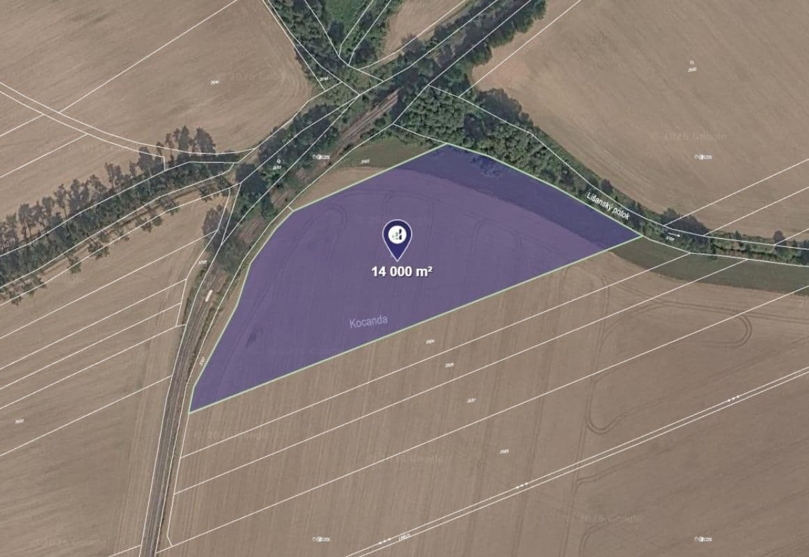 plot for sale, 3,500 m², Krupá, Středočeský Region plot for sale, 3,500 m², Krupá, Středočeský Region