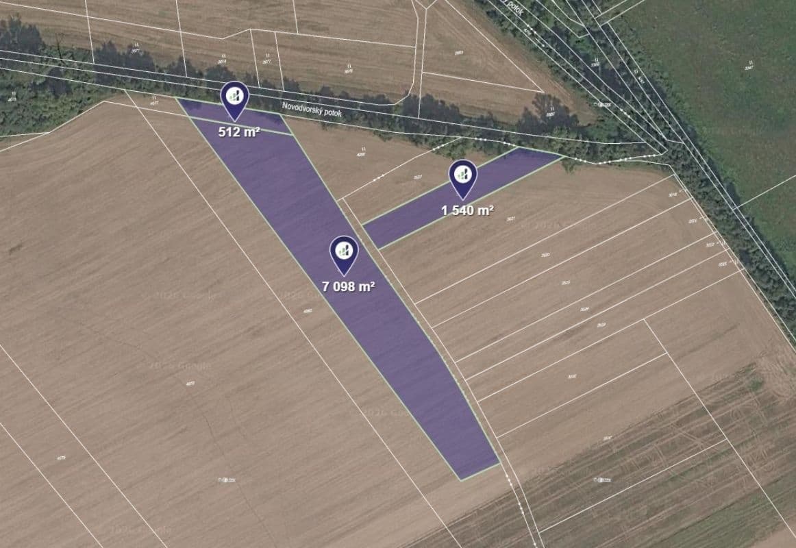 plot for sale, 2,288 m², Nesuchyně, Středočeský Region plot for sale, 2,288 m², Nesuchyně, Středočeský Region