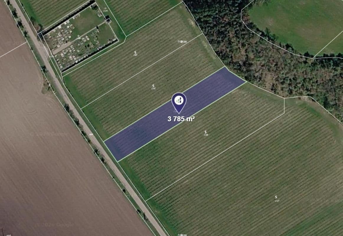 plot for sale, 946 m², Vinaře, Středočeský Region plot for sale, 946 m², Vinaře, Středočeský Region
