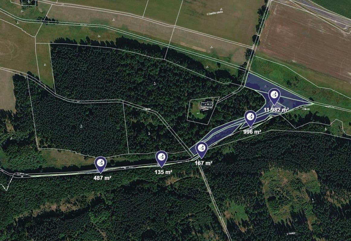 plot for sale, 13,767 m², Trstěnice, Karlovarský Region plot for sale, 13,767 m², Trstěnice, Karlovarský Region