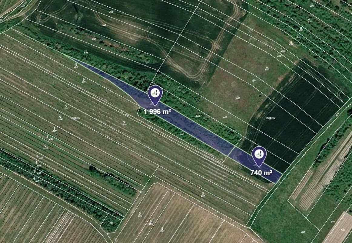 plot for sale, 2,736 m², Starovičky, Jihomoravský Region plot for sale, 2,736 m², Starovičky, Jihomoravský Region