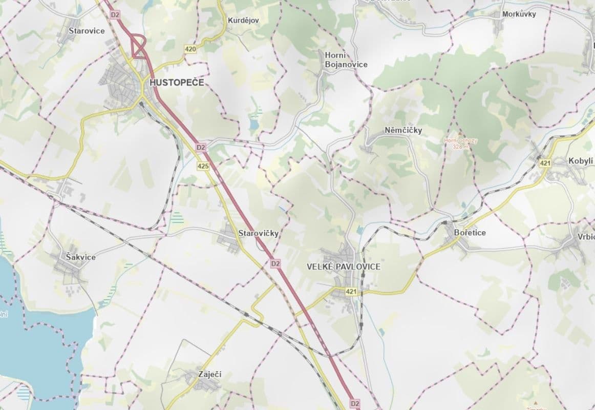 plot for sale, 2,736 m², Starovičky, Jihomoravský Region plot for sale, 2,736 m², Starovičky, Jihomoravský Region