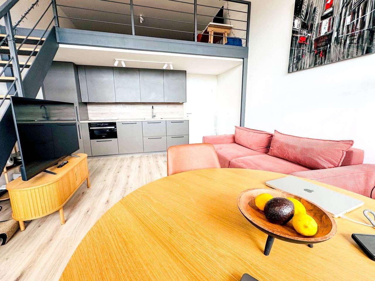 1 bedroom with open-plan kitchen flat to rent, 55 m², Kubánské náměstí, Prague, Prague 1 bedroom with open-plan kitchen flat to rent, 55 m², Kubánské náměstí, Prague, Prague