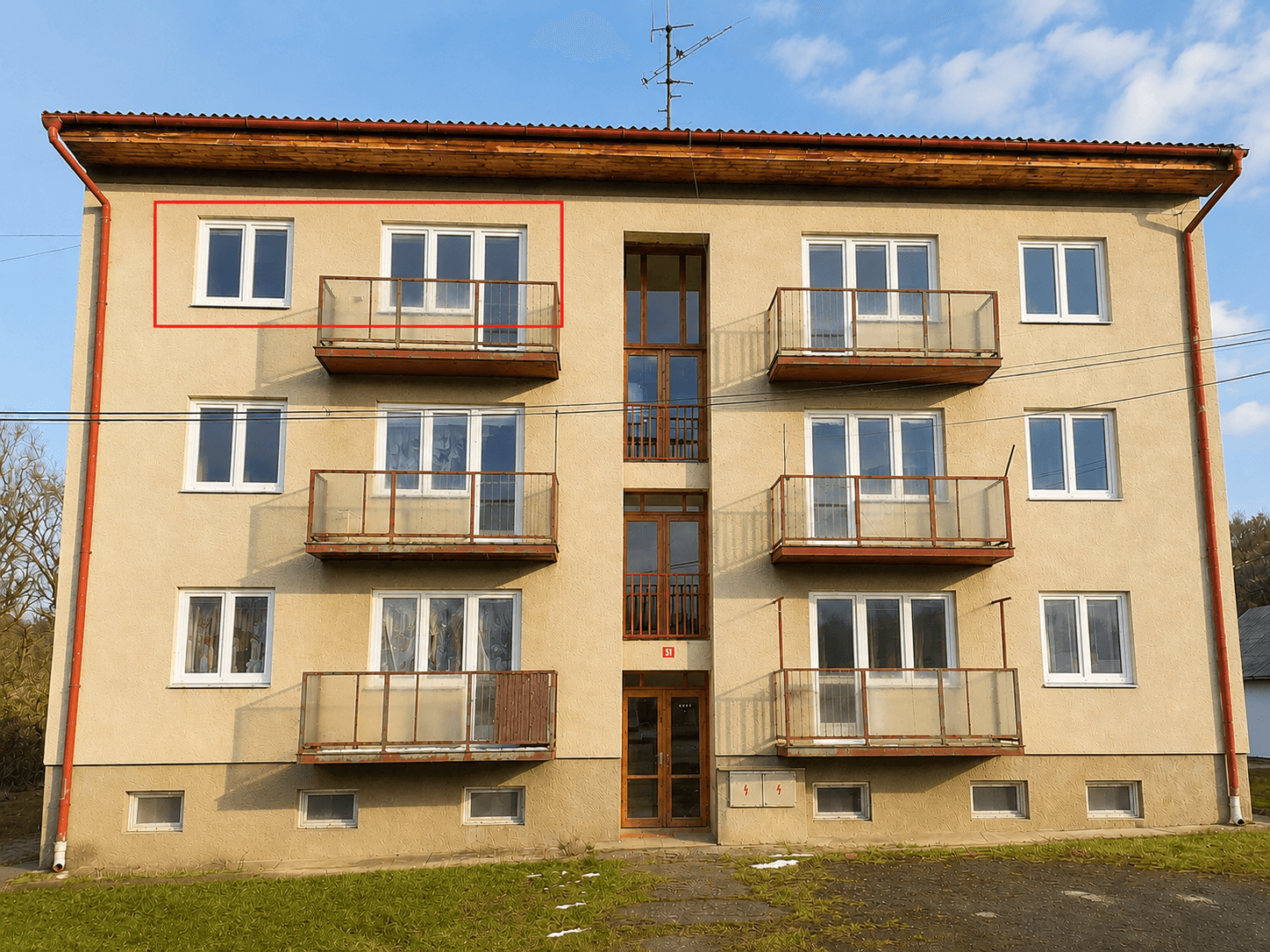 3 bedroom flat to rent, 64 m², Petrohrad, Ústecký Region 3 bedroom flat to rent, 64 m², Petrohrad, Ústecký Region