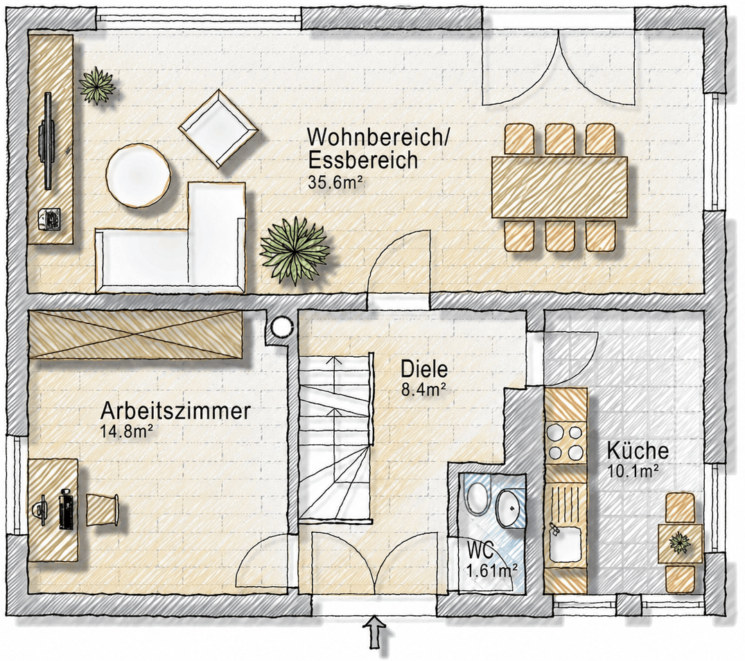 house for sale, 105 m², Königsberger Straße 16, Salzgitter Lebenstedt, Lower Saxony house for sale, 105 m², Königsberger Straße 16, Salzgitter Lebenstedt, Lower Saxony