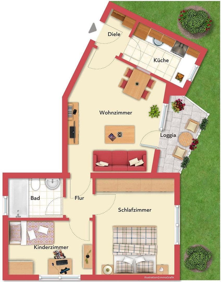 3 bedroom flat for sale, 55 m², Oberhausen, North Rhine-Westphalia 3 bedroom flat for sale, 55 m², Oberhausen, North Rhine-Westphalia