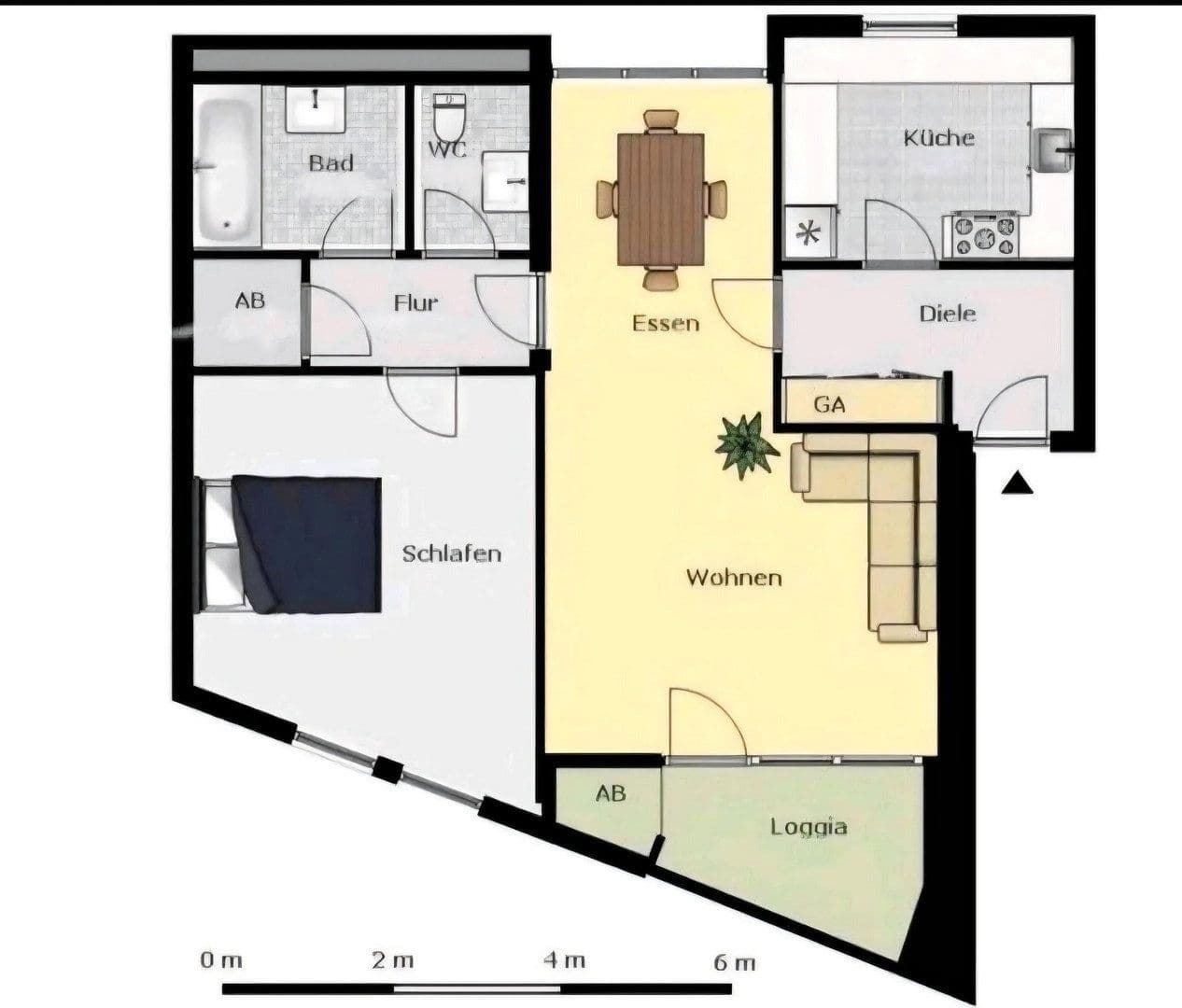 2 bedroom flat to rent, 70 m², Düsseldorf, North Rhine-Westphalia 2 bedroom flat to rent, 70 m², Düsseldorf, North Rhine-Westphalia