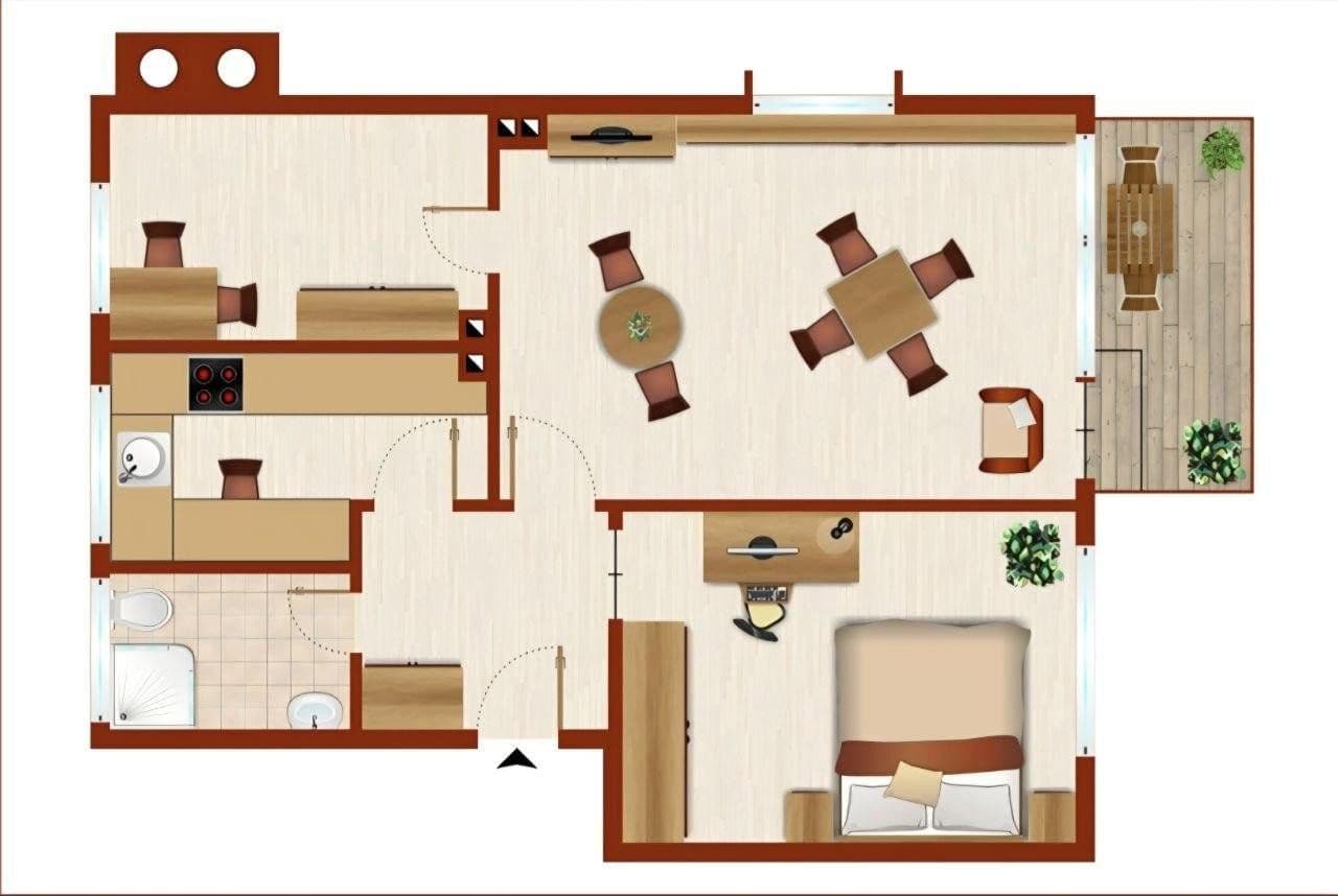 3 bedroom flat to rent, 62 m², Düsseldorf, North Rhine-Westphalia 3 bedroom flat to rent, 62 m², Düsseldorf, North Rhine-Westphalia