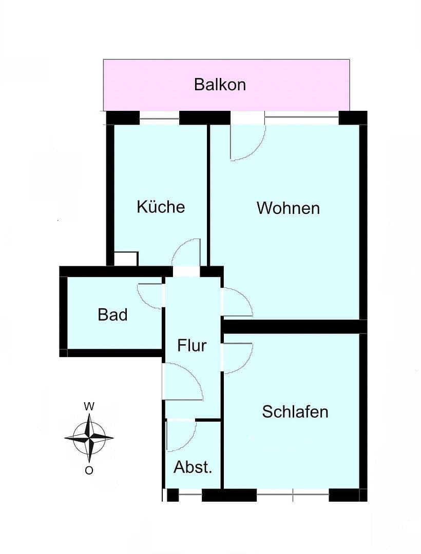 2 bedroom flat to rent, 67 m², Donaustaufer Str. 12b, Regensburg, Bavaria 2 bedroom flat to rent, 67 m², Donaustaufer Str. 12b, Regensburg, Bavaria