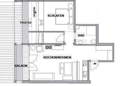 1 bedroom with open-plan kitchen flat for sale, 64 m², Grubhof 37, St. Martin Bei Lofer, Salzburg 1 bedroom with open-plan kitchen flat for sale, 64 m², Grubhof 37, St. Martin Bei Lofer, Salzburg