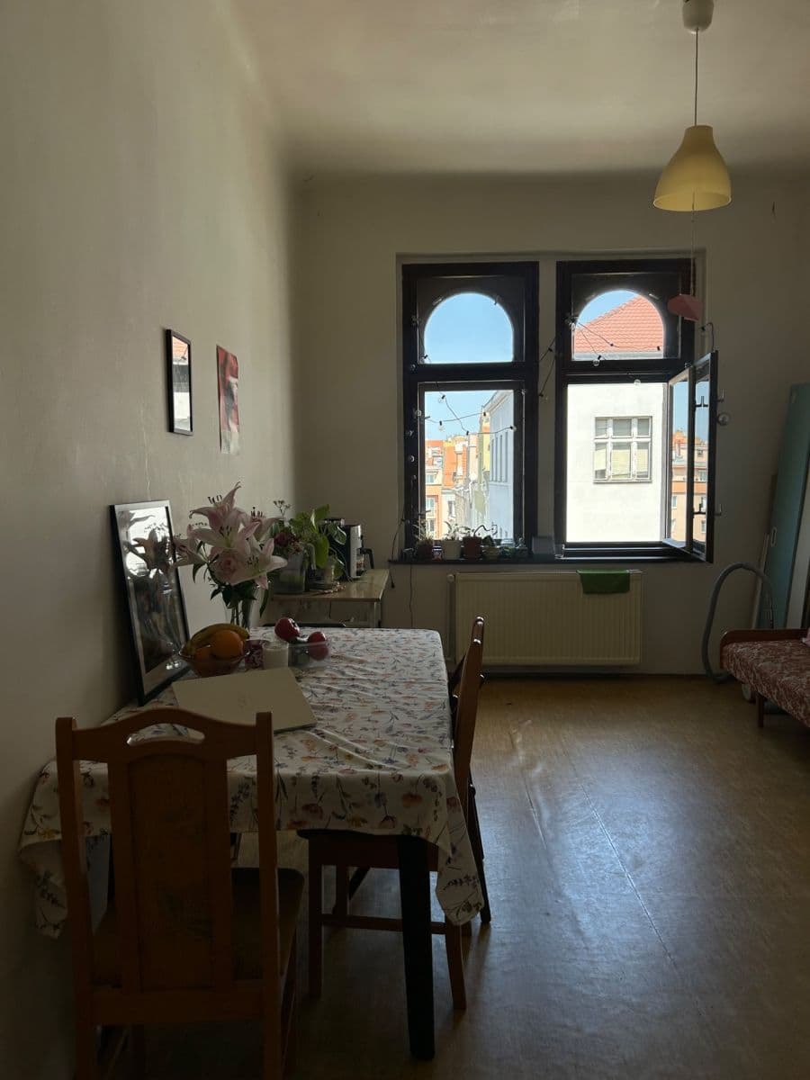 2 bedroom with open-plan kitchen flat to rent, 24 m², Slezská, Prague, Prague 2 bedroom with open-plan kitchen flat to rent, 24 m², Slezská, Prague, Prague