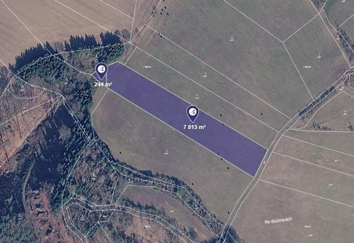 plot for sale, 8,057 m², Vyskeř, Liberecký Region plot for sale, 8,057 m², Vyskeř, Liberecký Region